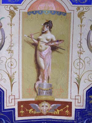 La pittura (Affreschi)